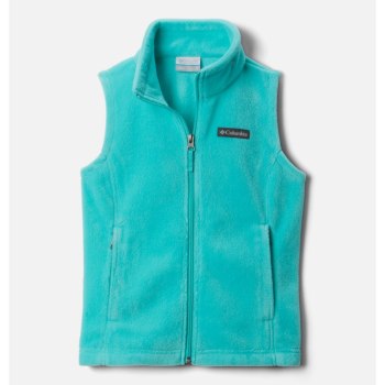 Columbia Benton Springs Fleece, Chaleco Azules Para Niña | 291350-DAG